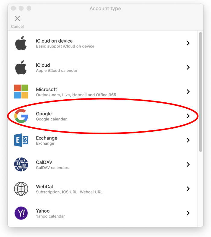 subscribe to google calendar in outlook for mac